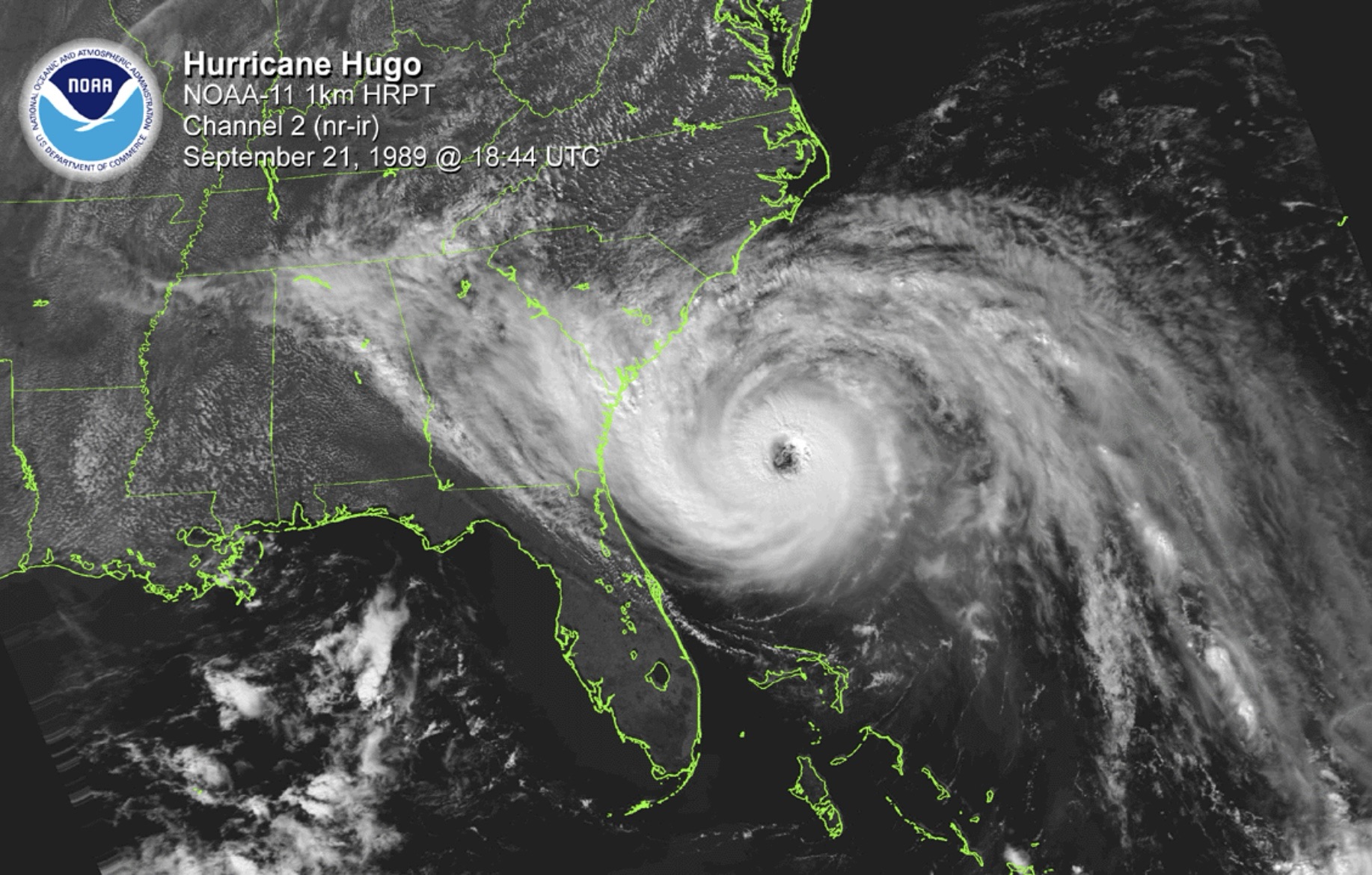 Read more about the article Hugo Ahead. I’ll Stay Here and Wait for the Hurricane.